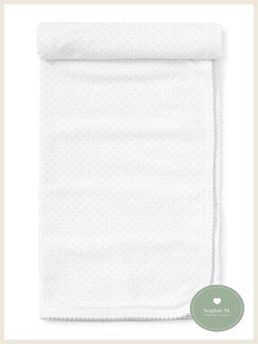 Baby Receiving Blanket 100% Pima Cotton 2-Ply Luxury Layette Stroller Crib
